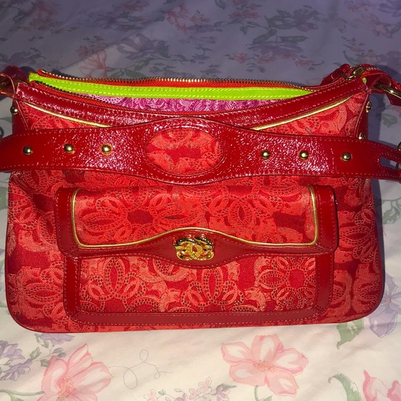 Sharif Studio Red Shoulder Bag - NWOT - Picture 2 of 16